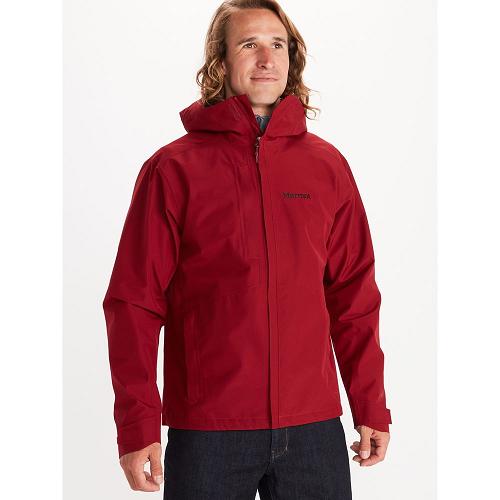 Marmot Minimalist Rain Jacket For Mens Dark Red EWC184509